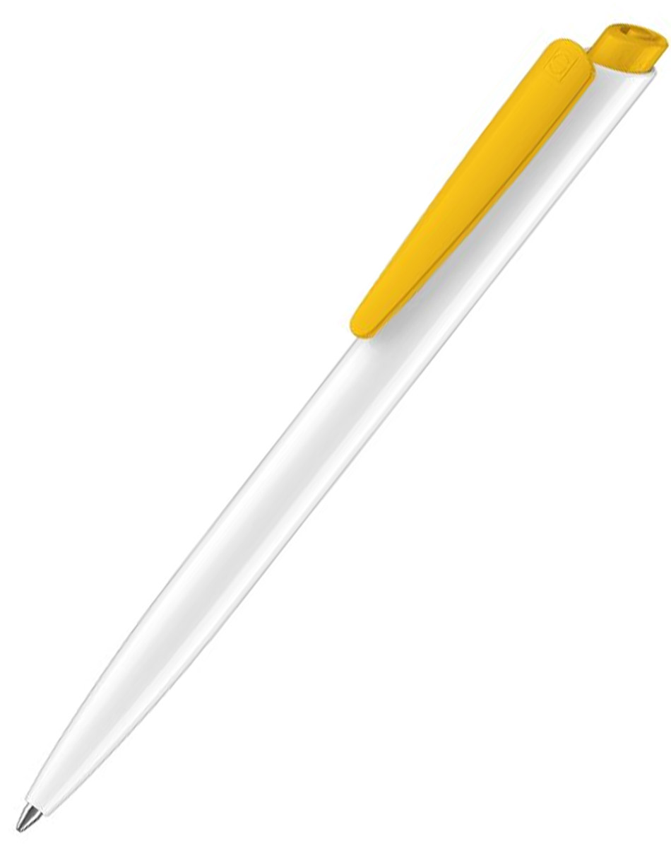 Ручка Senator Dart Basic Polished бело-желтый